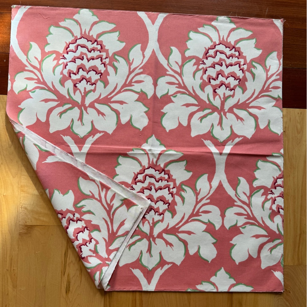 Upholstery fabric samples - 2 matching